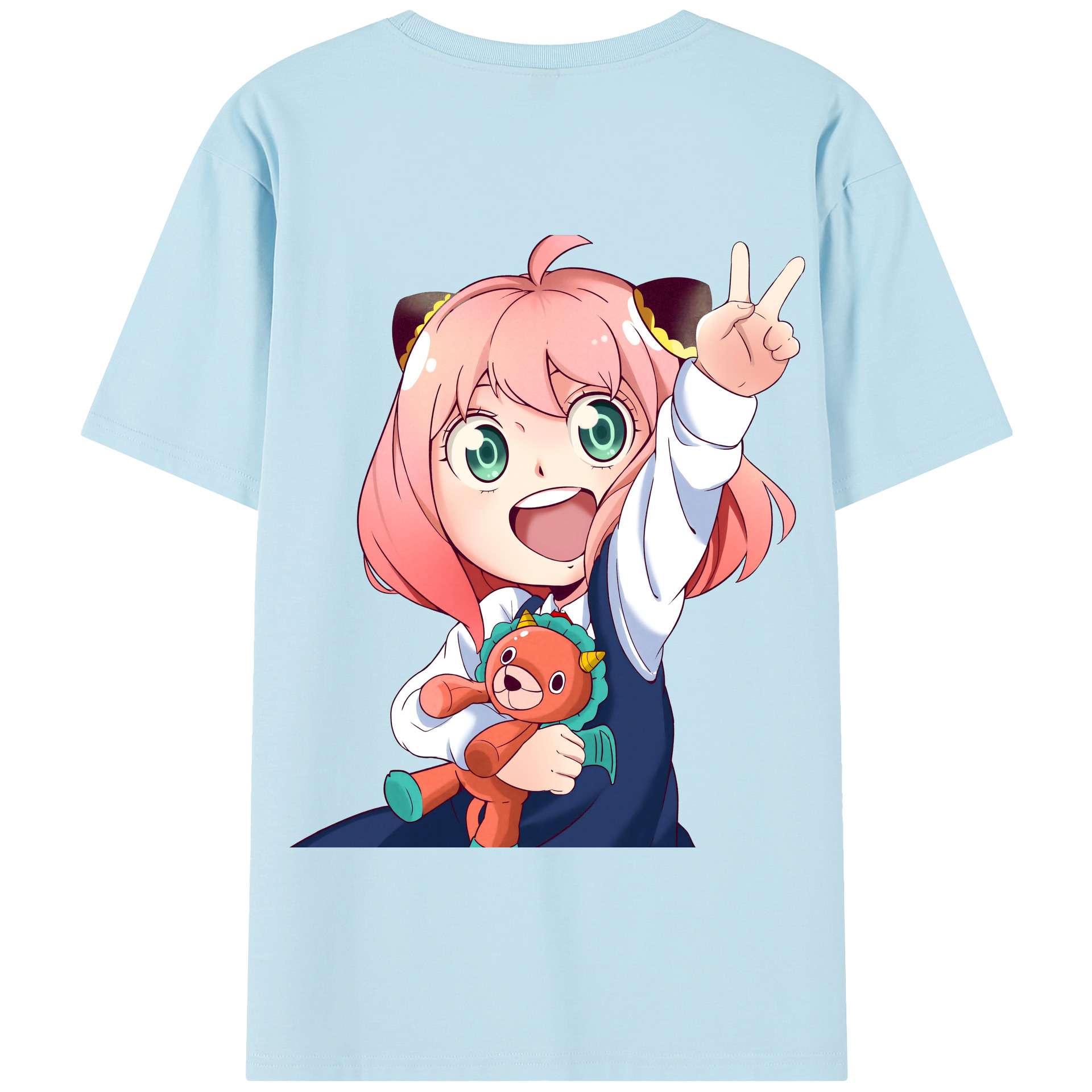 （画像用） SPY×FAMILY间谍家家酒 綿100％半袖Tシャツ（背面プリント）